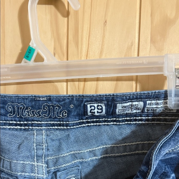 Miss Me Womens cuffed capri - Picture 2 of 5